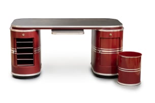 Mauser-Werke; Four-piece 'Rundform' executive office suite, Germany
