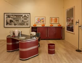 Mauser-Werke; Four-piece 'Rundform' executive office suite, Germany