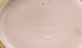 Lucia Ware; Pink Art Deco style vase