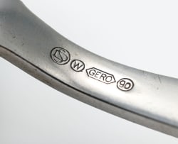A part set of Danish silver-plated flatware, 'Gero 90' designed by Dick Simonis, c.1944-1974