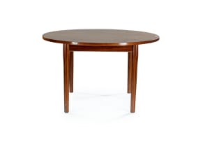 Rosewood dining suite attributed to Niels Møller,Denmark
