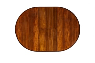 Rosewood dining suite attributed to Niels Møller,Denmark