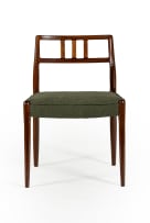 Rosewood dining suite attributed to Niels Møller,Denmark