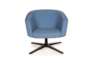 Hannes Wettstein; 'Dino' swivel lounge chair for Maxdesign, Italy