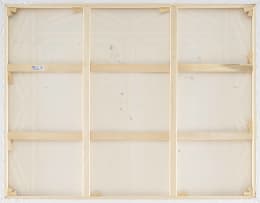 Esther Mahlangu; Untitled (Ndebele Abstract with Four-Panelled Centre)