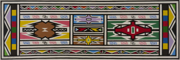 Esther Mahlangu; Ndebele Abstract III