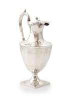 A Victorian silver hot water jug, James Deakin & Sons, Sheffield, 1894