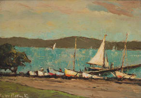 George William Pilkington; Yachts on the Shore