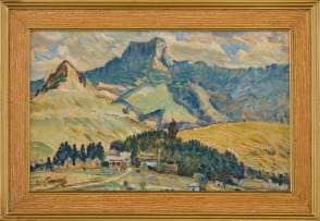 Reginald Turvey; Drakensberg Landscape