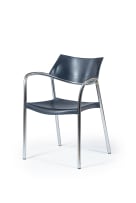 Jorge Pensi; Set of ten 'Splash' stackable armchairs for Amat, Spain