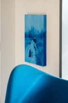 Connection; Pair of 'Dixi' swivel chairs in the manner of of Arne Jacobsen, England