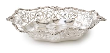 An American sterling silver basket, Gorham Manufacturing Company, c.1871