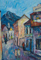 Kenneth Baker; Bo-Kaap Street Scene