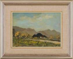 David Botha; Landscape with Farmhouse