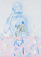 Colijn Strydom; Figure, Vessels and Dead Flowers