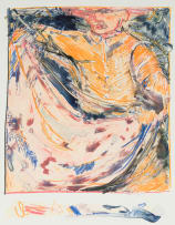 Anna van der Ploeg; Abstract Figure in Orange