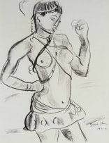 Irma Stern; Dancing Woman, poster