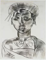 Irma Stern; Head of an African Girl, poster