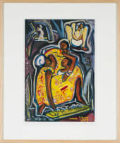 Irma Stern; African Woman with Children, poster