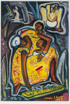 Irma Stern; African Woman with Children, poster