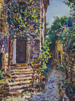 Gerhard Batha; Garden Alleyway