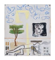 Simon Stone; Composition with Crawling Figure