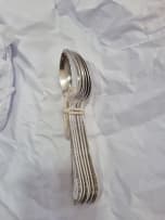 A part set of silver-plated flatware, Harrison Brothers & Howson, Sheffield, 20th century