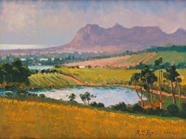 Roelof Rossouw; View of the Sea, Constantia