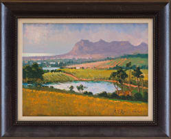 Roelof Rossouw; View of the Sea, Constantia