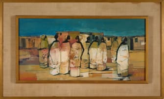 Jan Dingemans; Group of Women in White