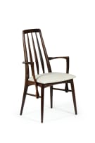 Niels Koefoed; Set of eight 'Eva' dining chairs for Koefoeds Hornslet, Denmark