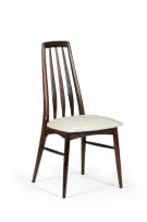 Niels Koefoed; Set of eight 'Eva' dining chairs for Koefoeds Hornslet, Denmark