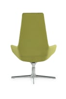 Jean-Marie Massaud; Pair of lime green 'Aston' executive chairs and coffee table for Arper, Italy