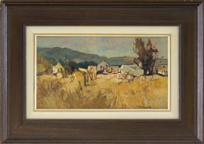 Titta Fasciotti; Landscape with Buildings