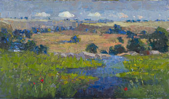 Mike Parsons; River Scene