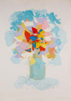 George Boyes; Flowers in a Vase