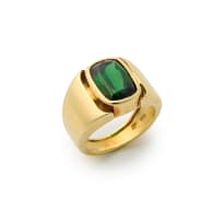 Tourmaline ring