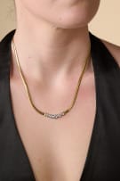 Diamond Italian gold chain