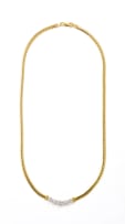 Diamond Italian gold chain