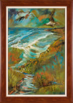 Jack Lugg; Lagoon Mouth with Fishermen