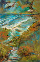 Jack Lugg; Lagoon Mouth with Fishermen