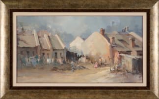 Ruth Squibb; Village Scene