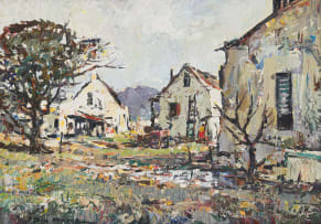 Don Madge; Houses, Trees, and Tractor