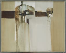 André van Vuuren; Abstract Composition in Brown