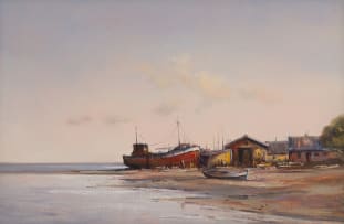 Ignatius Marx; Beached Boats