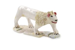 School of Hylton Nel; Lion with a light yellow mane