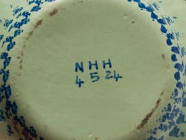 Hylton Nel; Plate with bird motif
