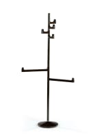 Makio Hasuike; Freestanding coat rack attributed to Makio Hasuike for Gedy, Italy