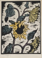 Gregoire Boonzaier; Sunflowers