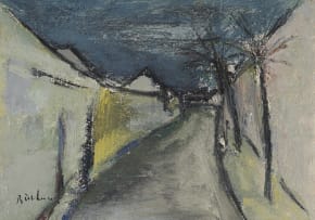 Carl Büchner; Street Scene